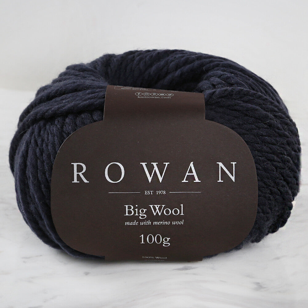 Rowan Big Wool Antrasit El Örgü İpi - 00007