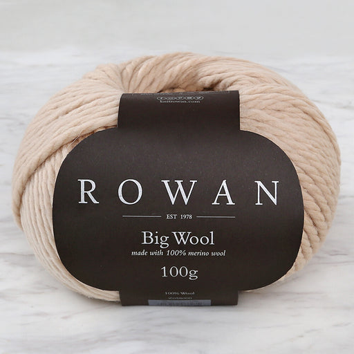 Rowan Big Wool Bej El Örgü İpi - 00048