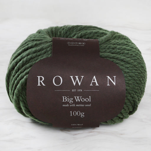 Rowan Big Wool Yeşil El Örgü İpi - 00043