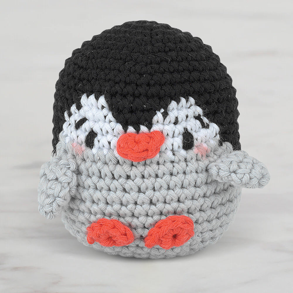 Hello Adorable Amigurumi Kiti - Pıppen The Penguın - KC882