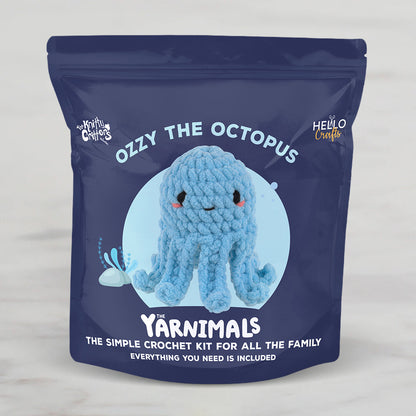 Hello Crafts Yarnimals Amigurumi Kiti - Ozzy The Octopus - YN002