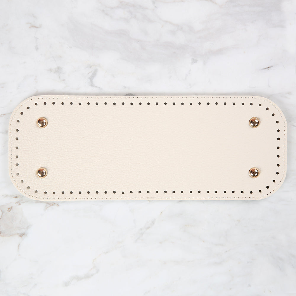 Knitme Çanta Tabanı 32x12 cm Krem BA-0061