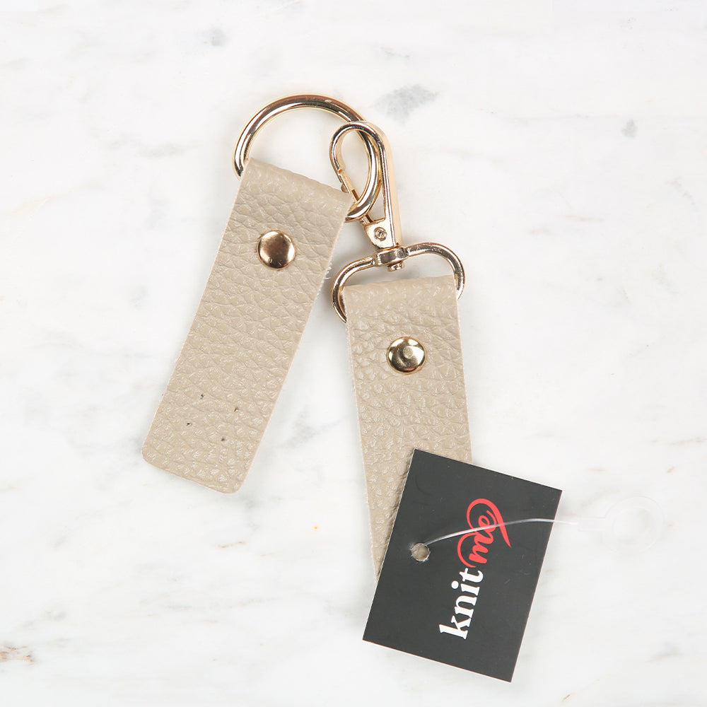Knitme Yay Kancalı Kilit 2,5x20 cm Bej BA-0056