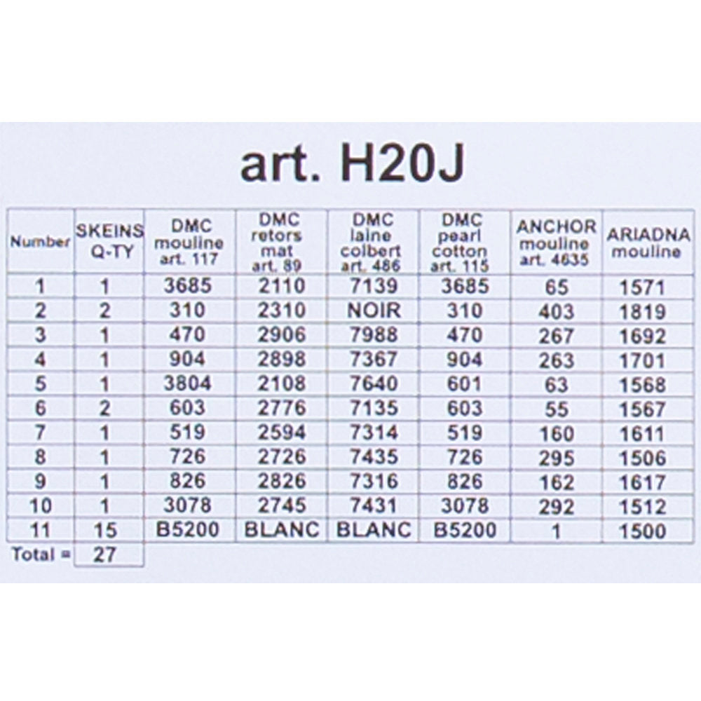 ORCHİDEA 20x50 cm Karışık Çiçekler Baskılı Goblen H20J