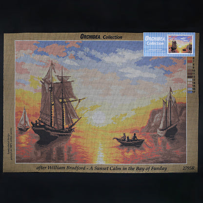 Orchidea 50x70 cm William Bradford - A Sunset Calm İn The Bay Of Fundy Goblen 2795R