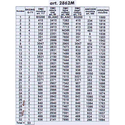 ORCHİDEA 40 x 50 cm  Meyve ve Çiçekler Baskılı Goblen 2862M 