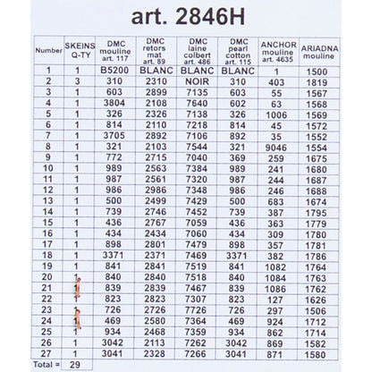ORCHİDEA 24 x 30 cm Şakayıklar Baskılı Gbolen 2846H 