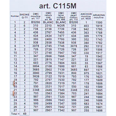 ORCHİDEA 40 x 50 cm Bahar Çiçekleri Sepeti Baskılı Goblen C115M