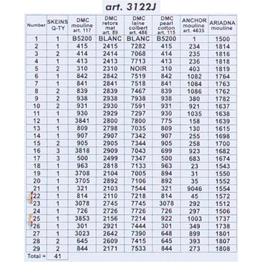 ORCHİDEA 30 x 40 cm Kır Çiçekleri Baskılı Goblen 3122J 