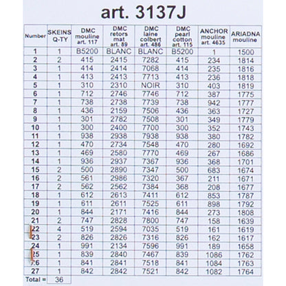ORCHİDEA 30 x 40 cm  Uçurumdaki İki Geyik Baskılı Goblen 3137J 