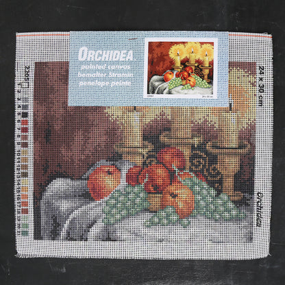 Orchidea 24x30 cm Baskılı Goblen - 2205H