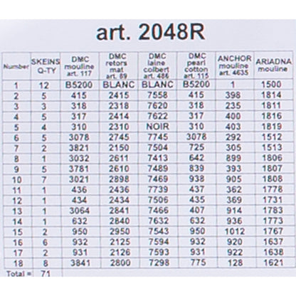 Orchidea 50X70 CM Kış Diyarı Baskılı Goblen - 2048R