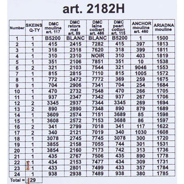 ORCHİDEA 24 x 30 cm Gelincik Bahçesi Baskılı Goblen 2182H 