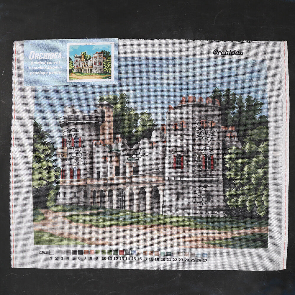 Orchidea 40x50 cm, Januv Castle Baskılı Goblen 2363M