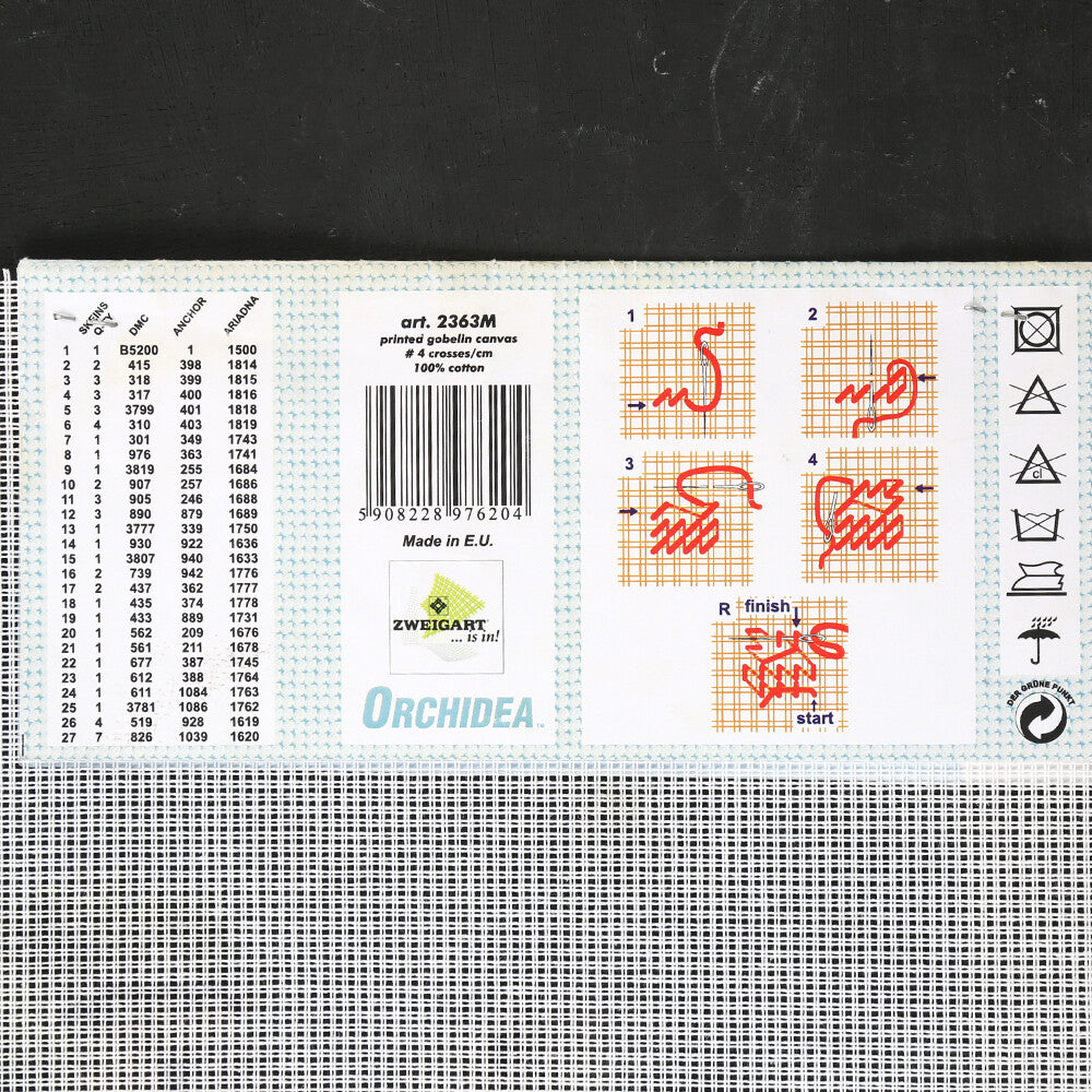 Orchidea 40x50 cm, Januv Castle Baskılı Goblen 2363M