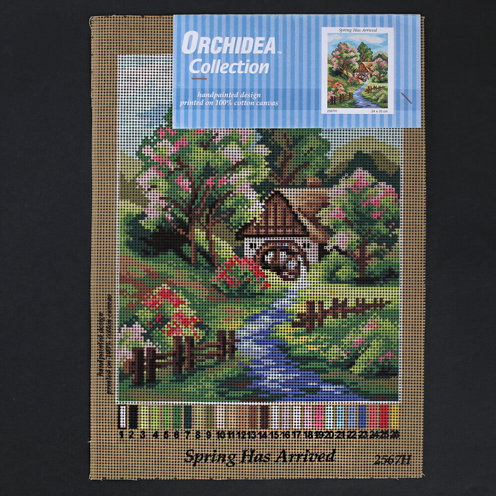 Orchidea 24x30 cm spring Has Arrived Baskılı Goblen 2567H | Hobium ...