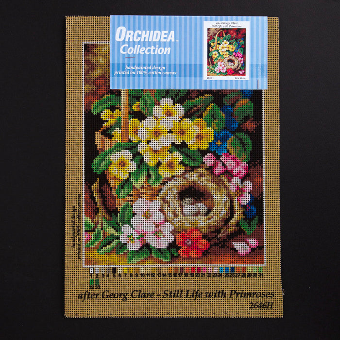 ORCHİDEA 24 x 30 cm Çuha Çiçeği Sepeti Baskılı Goblen 2646H 