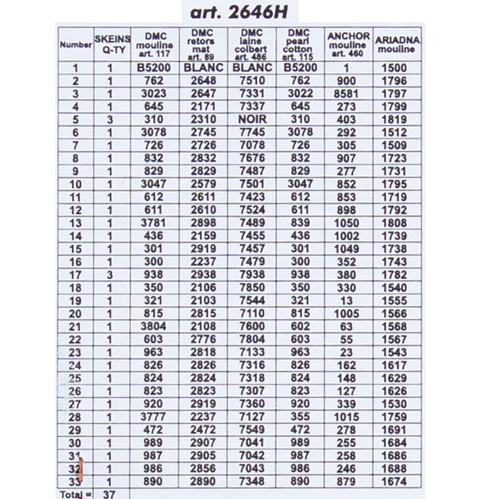 ORCHİDEA 24 x 30 cm Çuha Çiçeği Sepeti Baskılı Goblen 2646H 