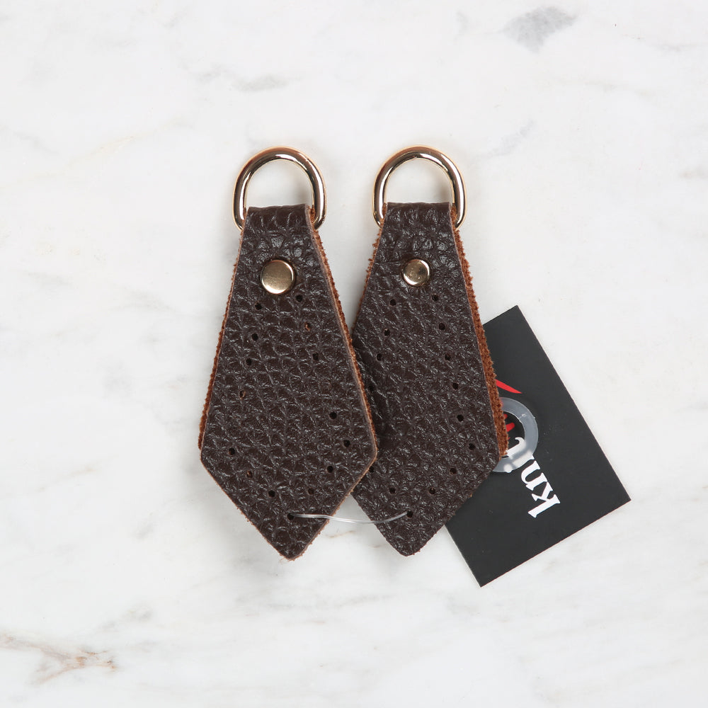 Knitme Üçgen Böce 3.5x7 cm Kahverengi BA-0039