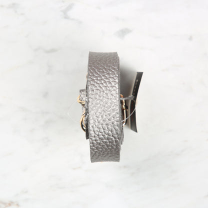 Knitme Sürgü Tokalı Çanta Askısı 135x2cm Gümüş BA-0002