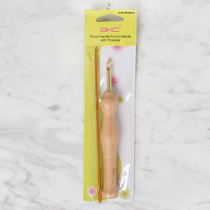 Skc Ahşap Saplı Punch İğnesi ve İplik Geçirici