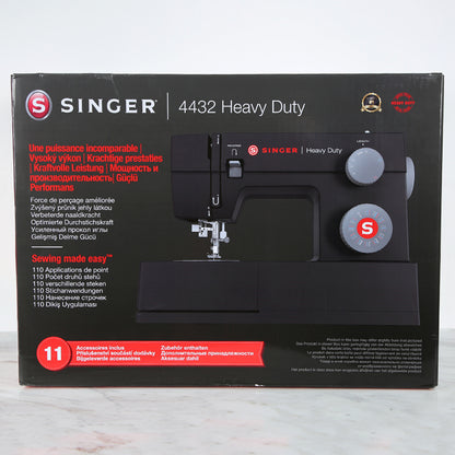 Singer Heavy Duty 4432 Dikiş Makinesi - Siyah