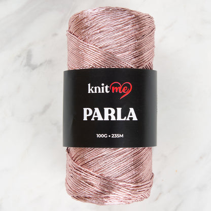 Knitme Parla Pudra Simli  Örgü İpi 