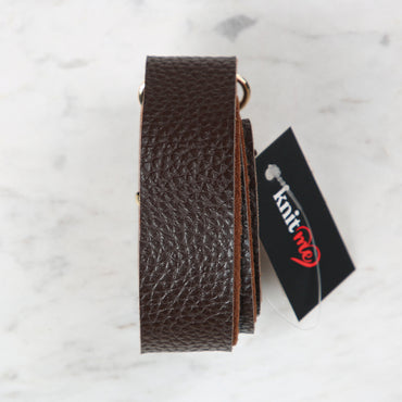 Knitme Sürgü Tokalı Çanta Askısı 130x3 cm Kahverengi BA-0004