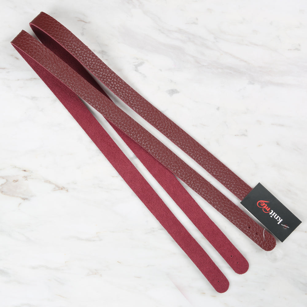 Knitme Spor Dikiş Çanta Askısı 70x1.7 cm (Çift) Bordo BA-0074