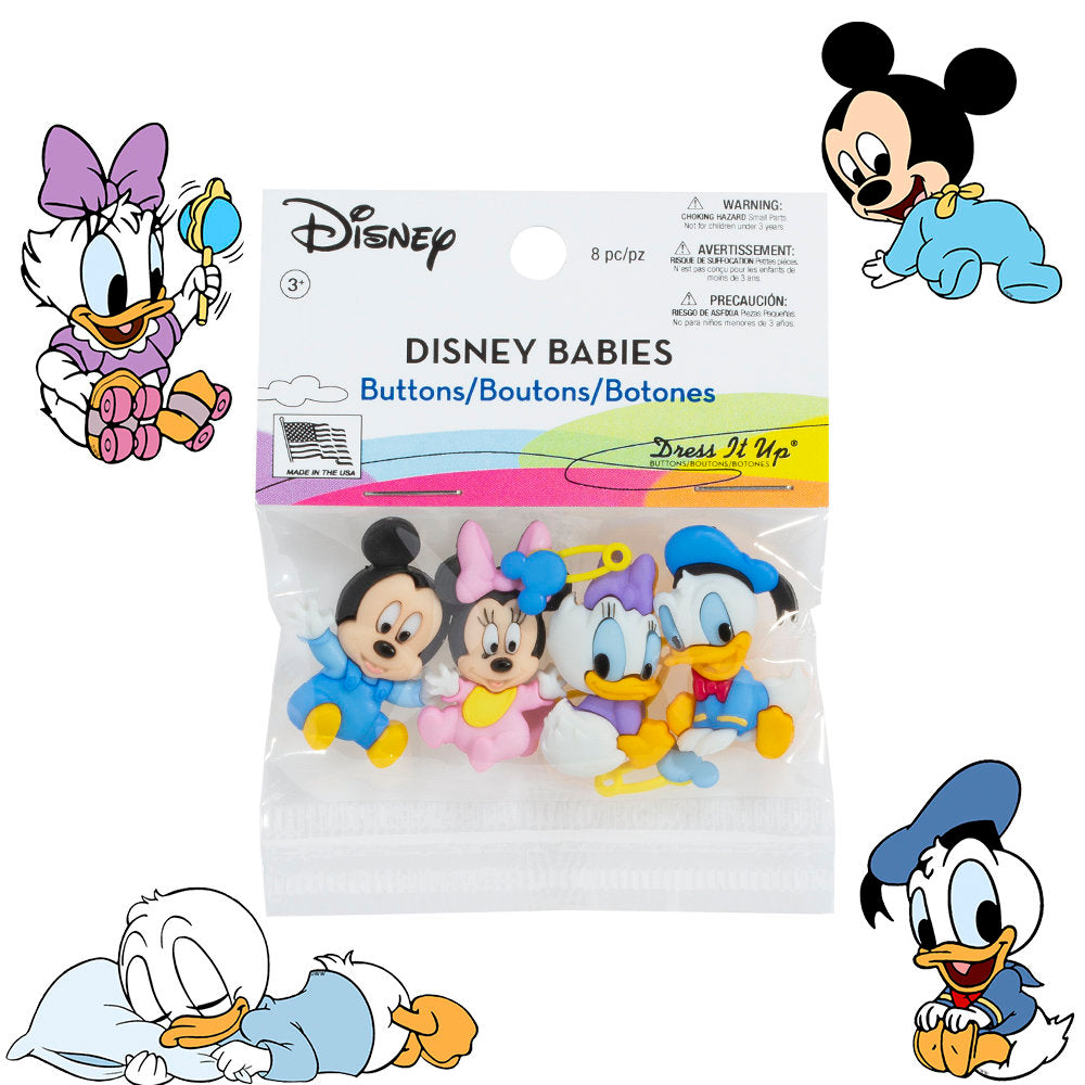 Dress It Up Disney Babies Dekoratif Düğme - 7722