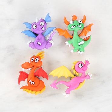 Dress It Up Ejderha Dekoratif Düğme - 8299