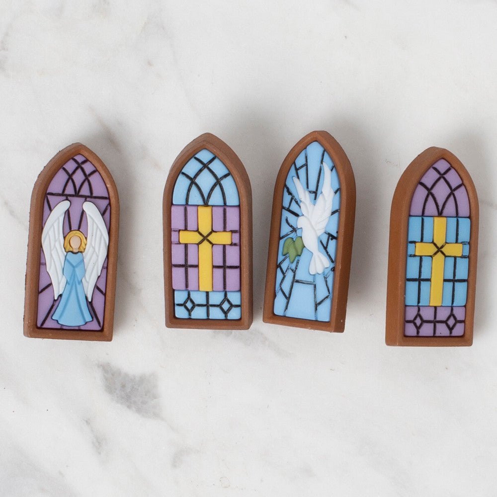 Dress It Up Vitray Dekoratif Düğme - 8316