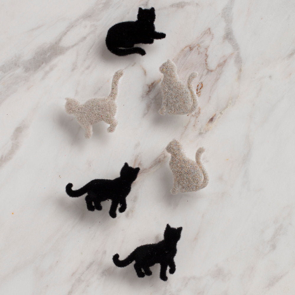 DRESS IT UP KEDİLER DEKORATİF DÜĞME - 9351