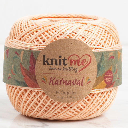 Knit Me Karnaval Açık Somon El Örgü İpi - 01108
