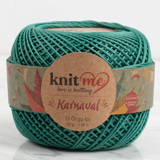 Knit Me Karnaval Pastel yeşil El Örgü İpi - 04002