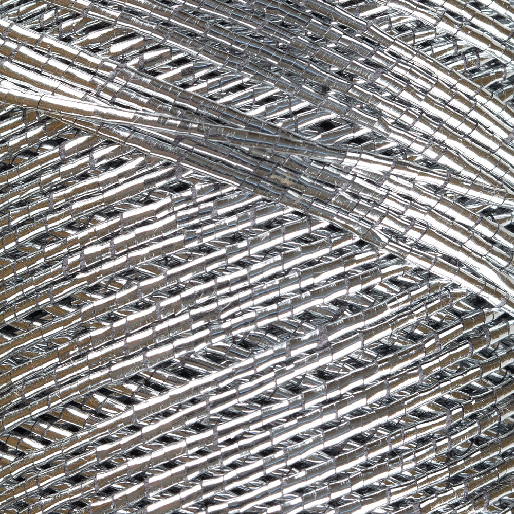 Knitme Parla Gümüş Simli  Örgü İpi 