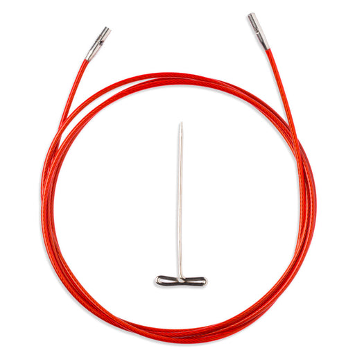 ChiaoGoo Twist 75 cm Kırmızı Kalın Ara Bağlantı Misinası - 7530-L