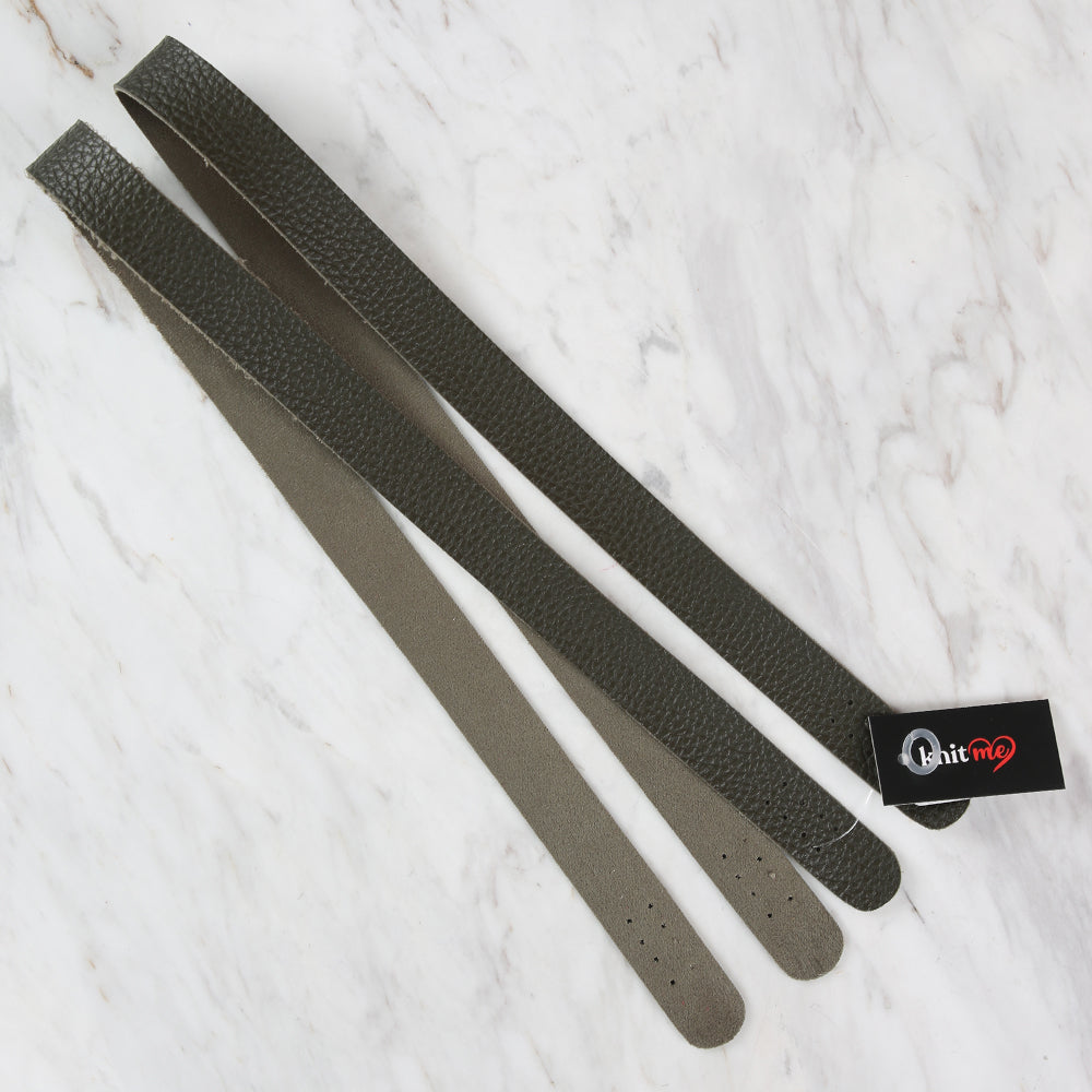 Knitme Spor Dikişli Çanta Askısı 75X2,5 cm Haki BA-0006