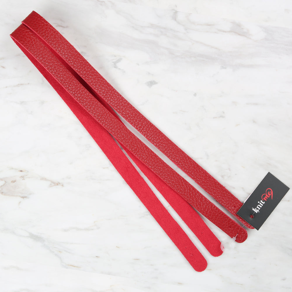 Knitme Spor Dikiş Çanta Askısı 70x1.7 cm (Çift) Kırmızı BA-0074