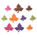 Buttons & Galore Sonbahar Yaprakları Dekoratif Düğme - 4619