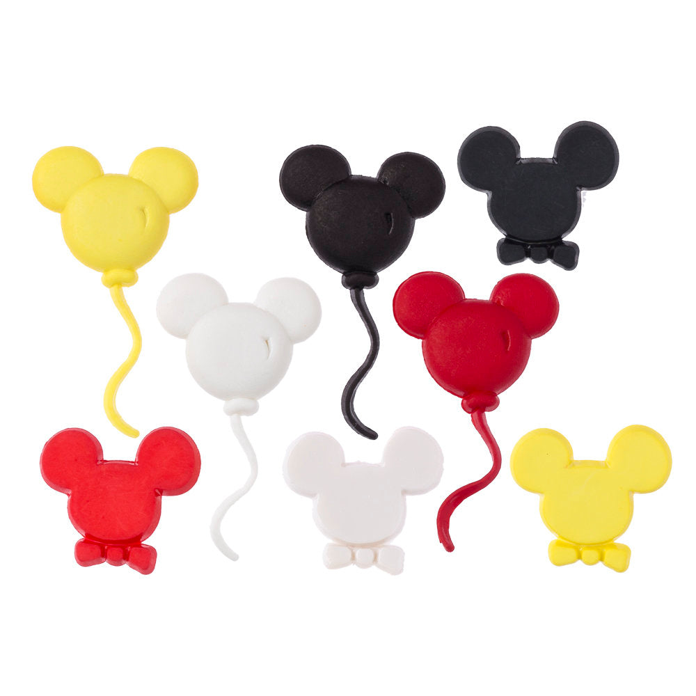 Buttons & Galore Mickey Mouse Dekoratif Düğme - 4308