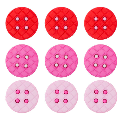 Buttons & Galore Pembe Yuvarlak Dekoratif Düğme - 4315