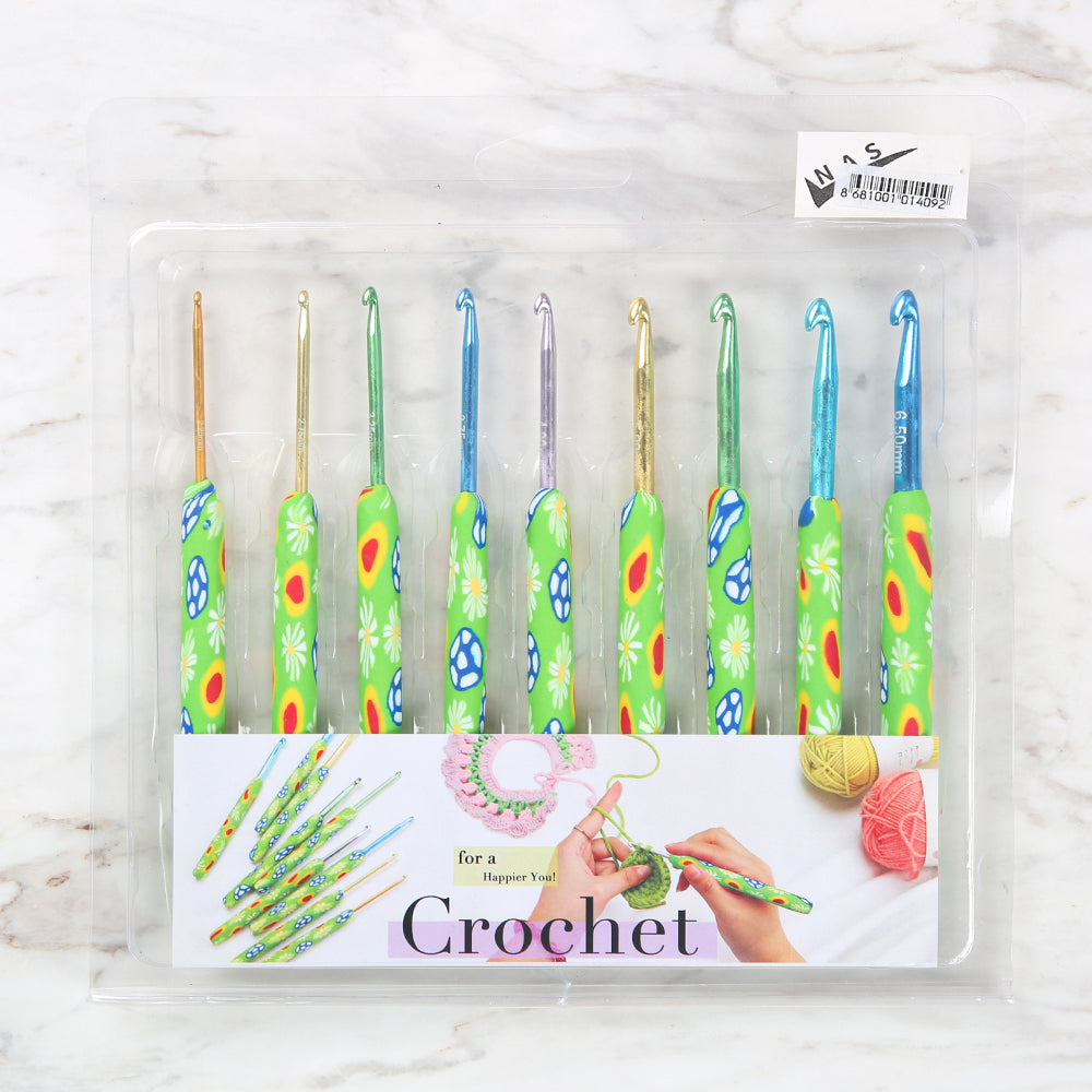 Nas Yün Tığ Seti 9 Adet