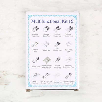 Yabalı Dikiş Makinesi Ayak Seti 16'lı  