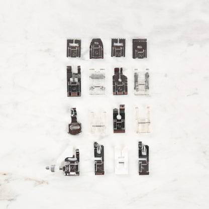 Yabalı Dikiş Makinesi Ayak Seti 16'lı  