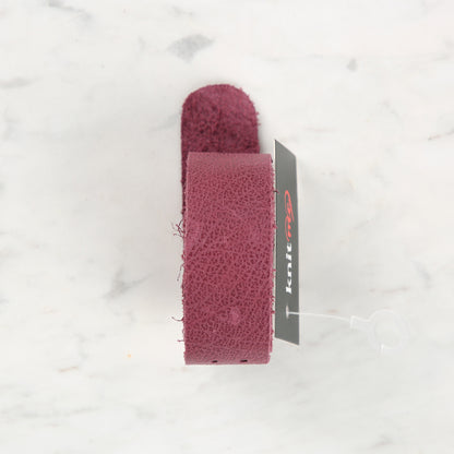 Knitme Gerçek Deri Spor Dikiş Çanta Askısı 75x2.5 cm Mor BA-0036