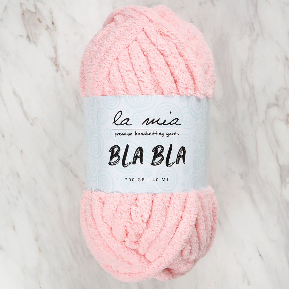 La Mia Bla Bla Pembe El Örgü İpi - LB011