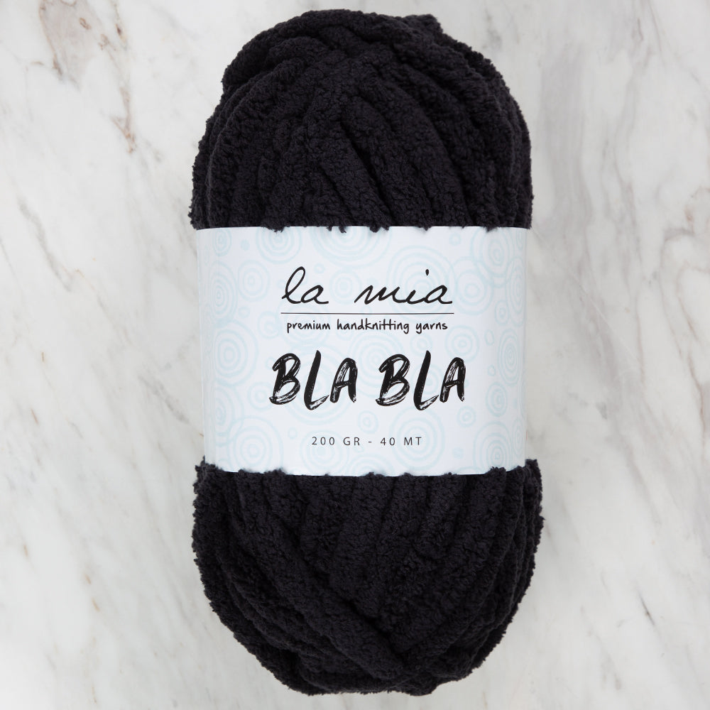 La Mia Bla Bla Siyah El Örgü İpi - LB013