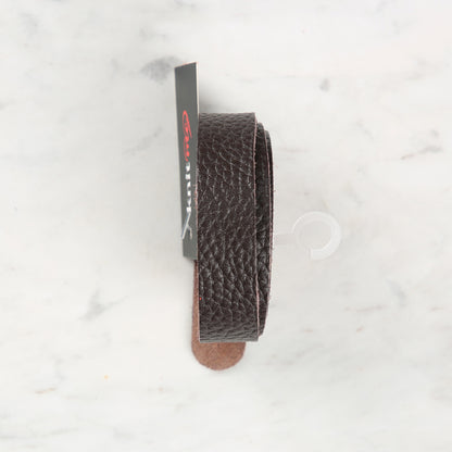 Knitme Gerçek Deri Spor Dikiş Çanta Askısı 70x1.7 cm Kahverengi BA2-0075