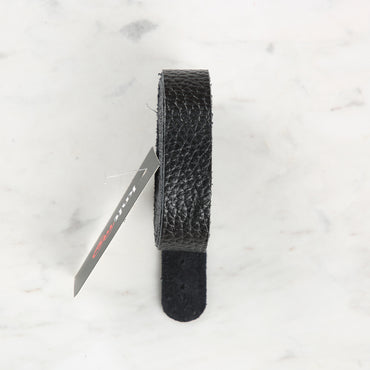 Knitme Gerçek Deri Spor Dikiş Çanta Askısı 70x1.7 cm Siyah BA-0075